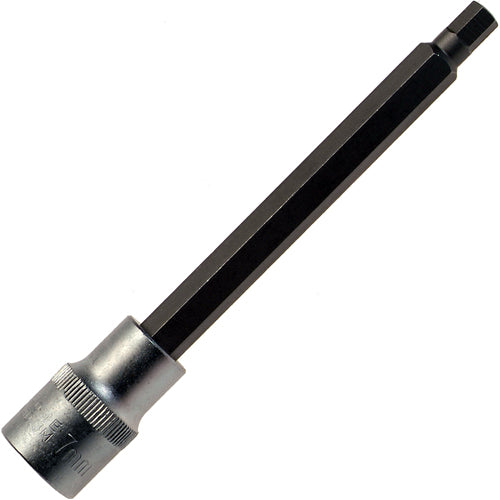 12 mm LANGE Innen-6-kant Steckschlüssel-Einsatz Nuss Bit-Einsätze 1/2" CV L140mm